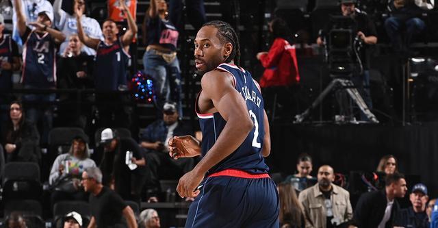 乐鱼体育APP-队史第三人！伦纳德单赛季5次40+&amp;amp;快船生涯10次40+